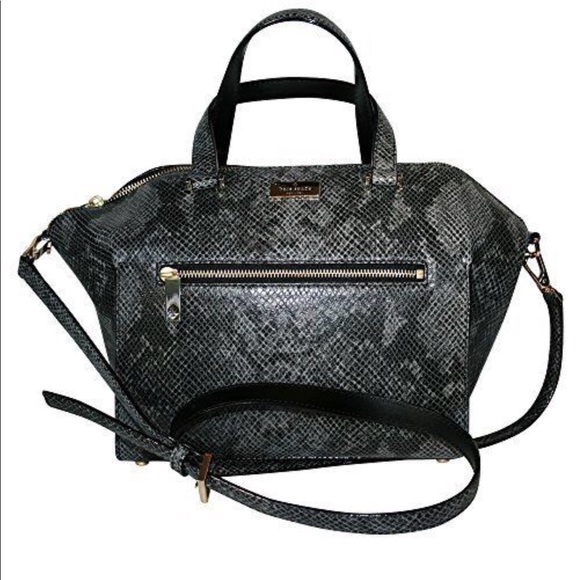 kate spade Handbags - Kate Spade Snakeskin Tote/Crossbody